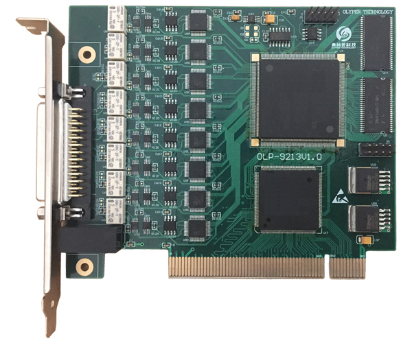 OLP-9213，PCI接口，8通道，16位，1MS/s，并行数据采集卡